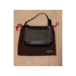 Black Vintage Mini Coach Purse